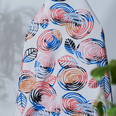 Orion, geometric, For Pants, Skirts, Tops, Casual Wear, Outdoor Functional Jackets, Custom 4-Way Stretch Printed Fabric,