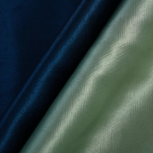 Luxia-Forest Green Two-Toned Sateen Blackout Drapery Fabric For Living Room, Bedroom, Office, Hotel, Restaurant, Theater, Retail Store, Exhibition Hall, Hospitality Industry. Custom Blackout Fabric. and Finished Curtain.