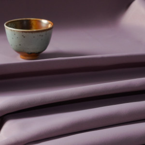Ethan-LT Purple Two-Toned High Density Sateen Blackout Drapery Fabric For Living Room, Bedroom, Office, Hotel, Restaurant, Theater, Retail Store, Exhibition Hall, Hospitality Industry. Custom Blackout Fabric. and Finished Curtain.