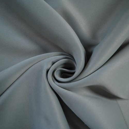 Audrey-Gray High Density Sateen Blackout Drapery Fabric For Living Room, Bedroom, Office, Hotel, Restaurant, Theater, Retail Store, Exhibition Hall, Hospitality Industry. Custom Blackout Fabric. and Finished Curtain.