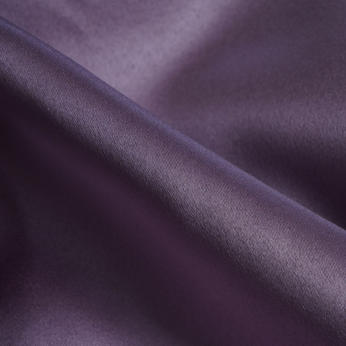 Charlotte-Purple Double-Sided Sateen Blackout Drapery Fabric For Living Room, Bedroom, Office, Hotel, Restaurant, Theater, Retail Store, Exhibition Hall, Hospitality Industry. Custom Blackout Fabric. and Finished Curtain.