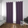 Charlotte-Purple Double-Sided Sateen Blackout Drapery Fabric For Living Room, Bedroom, Office, Hotel, Restaurant, Theater, Retail Store, Exhibition Hall, Hospitality Industry. Custom Blackout Fabric. and Finished Curtain.