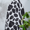 Wyatt, Black&White, For Pants, Skirts, Tops, Casual Wear, Outdoor Functional Jackets, Custom 4-Way Stretch Printed Fabric,