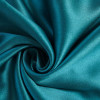 Grace-Teal Single-Sided Black Y/D Sateen Blackout Drapery Fabric For Living Room, Bedroom, Office, Hotel, Restaurant, Theater, Retail Store, Exhibition Hall, Hospitality Industry. Custom Blackout Fabric. and Finished Curtain.