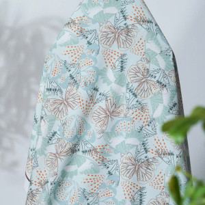 Custom 4-Way Stretch Printed Fabric, Phoenix, For Pants, Skirts, Tops, Casual Wear, Outdoor Functional Jackets