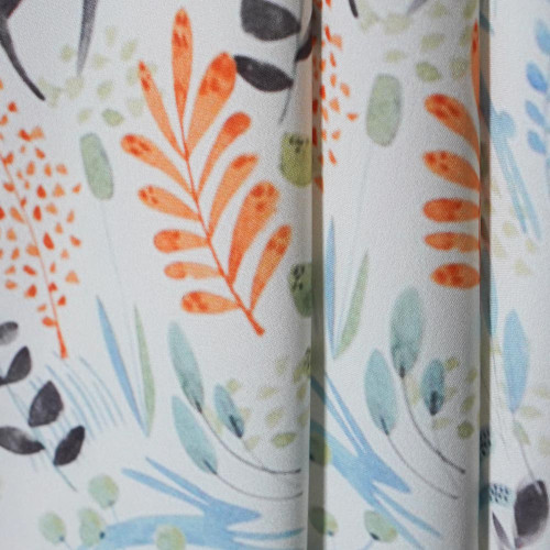 Custom 4-Way Stretch Printed Fabric, Phoenix, For Pants, Skirts, Tops, Casual Wear, Outdoor Functional Jackets