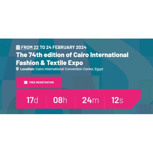 Looking forward to meeting you at CAIROFASHION&TEX 2024!