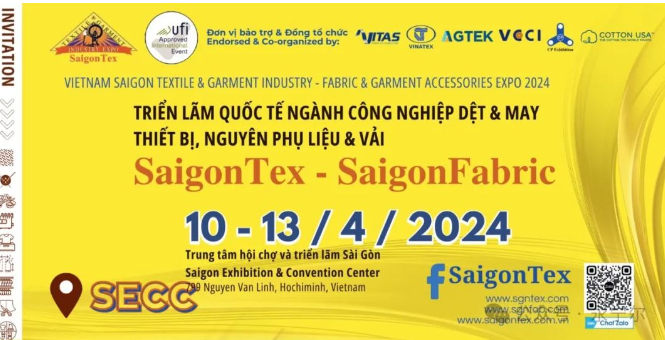 VIETNAM SAIGON TEXTILE & GARMENT INDUSTRY - FABRIC & GARMENT ACCESSORIES EXPO 2024