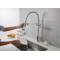 Spring Kitchen Faucets with Pull Out Spray Swivel 360 Degree kitchen Mixer Water Tap with 2 Spout