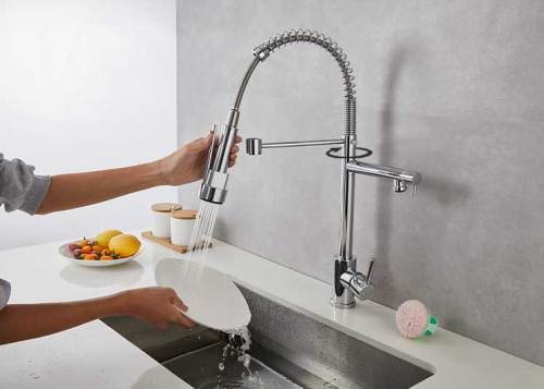 Spring Kitchen Faucets