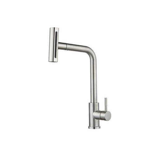 Chinese single lever kitchen faucets goose neck kitchen faucet brushed nickel water tap