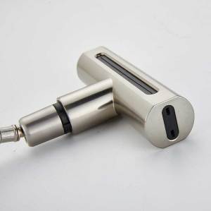 Chinese single lever kitchen faucets goose neck kitchen faucet brushed nickel water tap