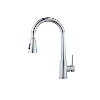 2024 modern cheap kitchen hot and cold faucet 2 function Pull Down stainless steel Sink Mixer Kitchen faucet