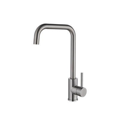 Factory supplier kitchen sink faucet mixer deck mounted single handle sus304 vanity water tap