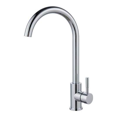 InFlowArt 304 Modern Style one Function Kitchen Mixer Sink Faucet chrome Kitchen faucet