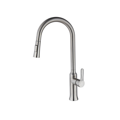 New Kitchen faucet Stainless Steel 304 hot and cold mixer factory Kitchen Taps Pull Out Sprayer Mixer Sink faucets