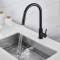 kitchen faucet stainless steel 304 water tap modern kitchen kitchen taps brass pull out sprayer kitchen mixer sink faucets