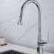 Hot Selling Fashionable Commercial Restaurant Flexible Sink Kitchen Faucet With Spring Pull Down Spray Head