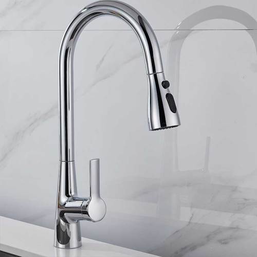 304 Stainless Steel pull out kitchen faucet Hot and cold Water vixer ap 360 Deree Rotation Kitchen mixer Sink Faucei