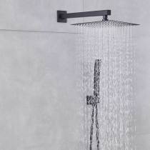 Single Handle Bathroom Shower Kit Wall Mount Shower Faucet and Tub Set