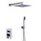 Hidden Mounted Waterfall Rain Shower set High Water Pressure Rain Shower Wall Mounted Shower Set