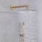 hot selling bathroom brush gold concealed  shower set