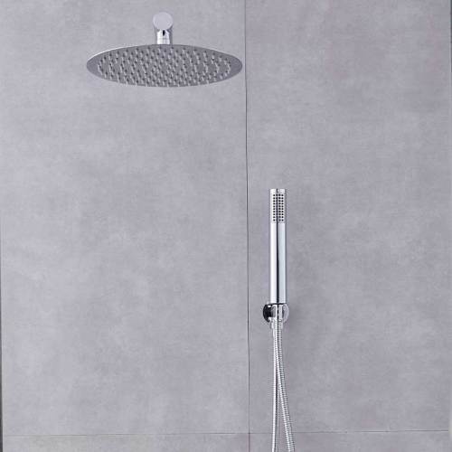 New design  Chrome  concealed shower mixer set