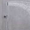 New design gold Chrome black 10 inch hotel faucet bathroom wall mounted shower set