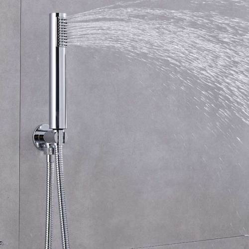 New design  Chrome  concealed shower mixer set