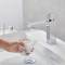 Contemporary Matt black Basin Faucet Waterfall sus304 Bathroom Hand Wash Lead-Free Healthy Mixer Faucets