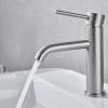 watermark Single Handle Faucet Brushed brass 304 stainless steel vanity tap wares faucet basin mixer taps faucet