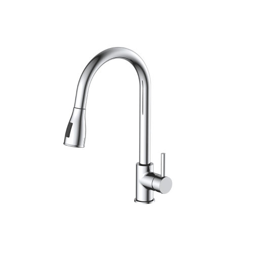 Modern Single Hole Deck Mounted pull out cabinet faucet sink faucet Kitchen Faucet