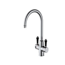 UK Style Deck Mount Kitchen Sink Tap Kitchen faucets With Two Handles Hot And Cold Water