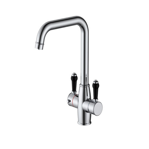 UK Style Deck Mount Kitchen Sink Tap Kitchen faucets With Two Handles Hot And Cold Water