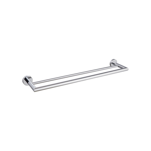 Stainless steel doulbe towel bar