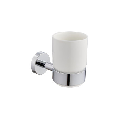 Most Popular Stainless Steel Bathroom Tumbler cup holder Single Toothbrush Cup Holder