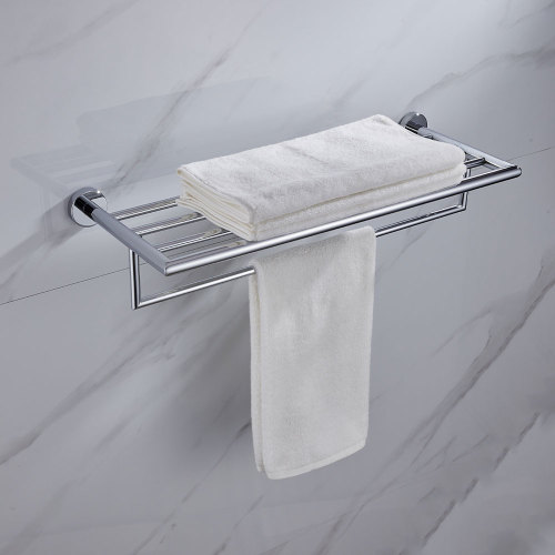 Bathroom towel rack holder