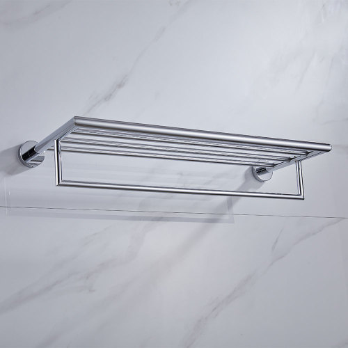 Bathroom towel rack holder