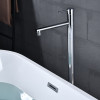 OEM Ducha Floor Stand Bathroom Faucet Accessories Rain Spinning Shower Head Hand Heater Mixer Set Shower Bathtub Faucet