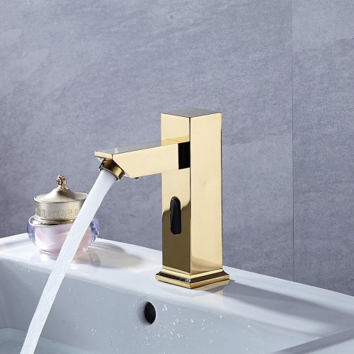 Automatic Faucet SquareTall Body Touchless Sensor Bathroom Automatic basin faucet