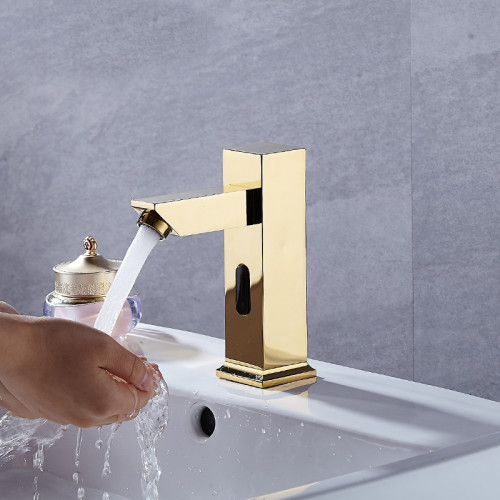 Automatic Faucet SquareTall Body Touchless Sensor Bathroom Automatic basin faucet