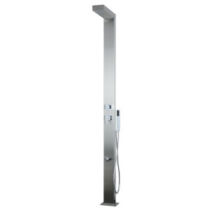 Eco Friendly Portable Outdoor Shower For Swimming Pool And Garden With Top Shower Mix Faucet Foot Washing