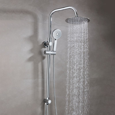 SUS 304 big size extensible shower pipe shower set