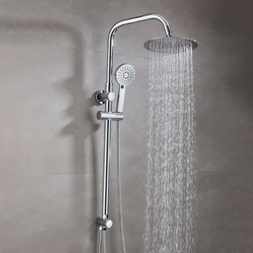 SUS 304 big size extensible shower pipe shower set