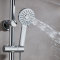 SUS 304 big size extensible shower pipe shower set