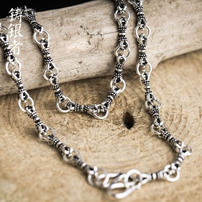 塑何diy手工银项链