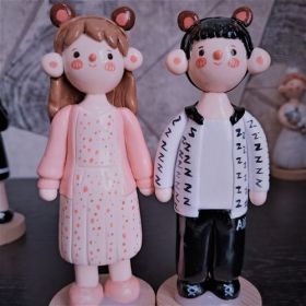 塑何diy手工人偶娃娃
