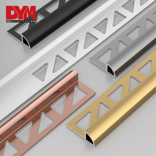 What are the application scenarios of aluminum round tile trim?