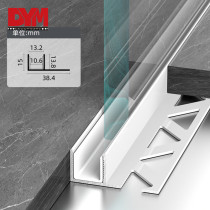 Polishing F-Shaped Aluminum Shower Profile