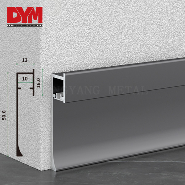 Modern Aluminium Led Skirting Board with Light